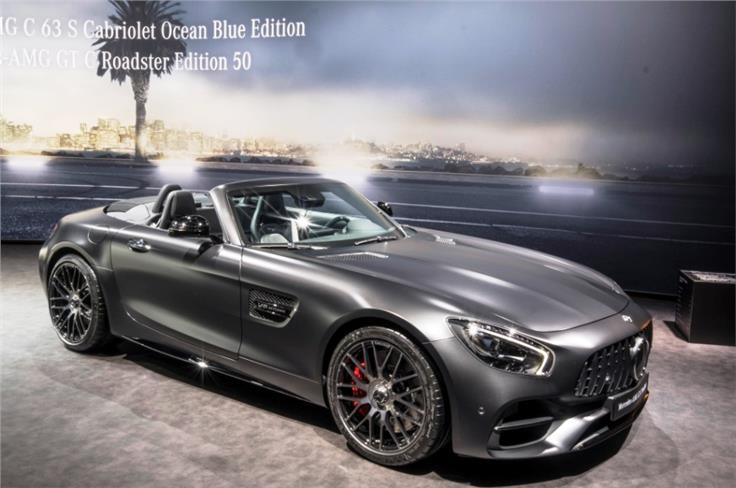 One of the few special Edition 50 models that Mercedes-AMG has launched to commemorate 50 years.